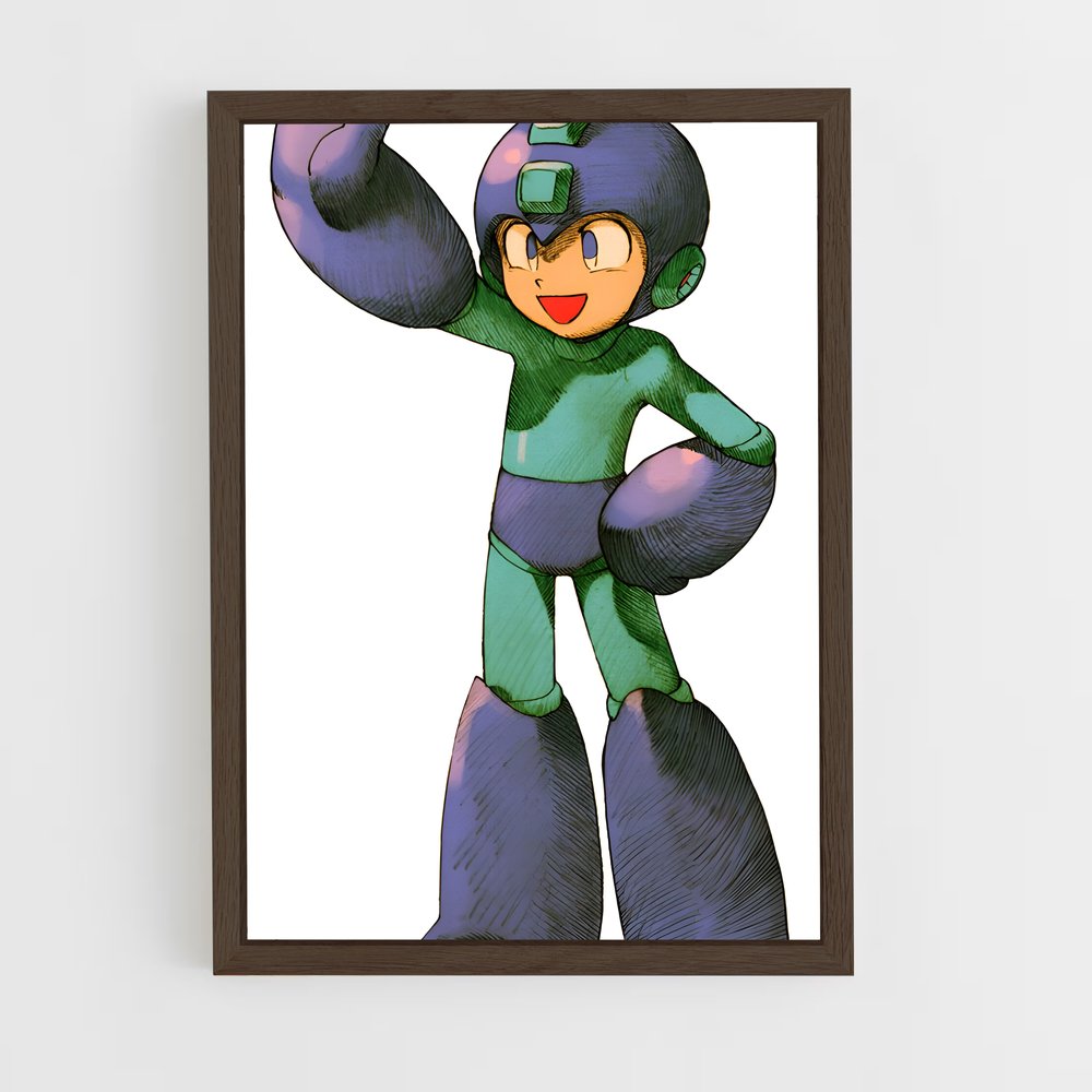 Poster Mega Power – affiche Mega man (vue 5)
